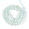 Dyed Natural White Jade Beads Strands G-T139-8mm-46J-3