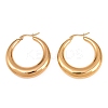Ion Plating(IP) 304 Stainless Steel Hoop Earrings EJEW-O096-45G-2