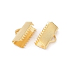 304 Stainless Steel Ribbon Crimp Ends STAS-E471-05L-G-2