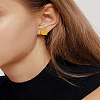 2Pcs Stainless Steel Clip-on Earrings EJEW-LP0007-046G-3