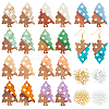 DIY Dangle Earring Making Kits RESI-OC0001-16-1