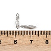 Vegetables 304 Stainless Steel Charms STAS-G356-06P-04-3