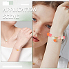 Rubberized Style Imitated Silicone Acrylic Beads MACR-PA0001-06B-03-5
