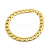 304 Stainless Steel Curb Chain/Twisted Chain Bracelets STAS-A028-B125G-1