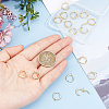 16Pcs Brass Hoop Earring Findings FIND-DC0006-91G-3