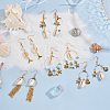 SUNNYCLUE DIY Beach Themed Earring Making Kits DIY-SC0013-78G-5