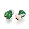 Ion Plating(IP) 304 Stainless Steel Enamel Beads STAS-N114-19G-2