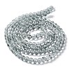Drawbench Transparent Glass Beads Strands GLAD-Q012-6mm-09-5