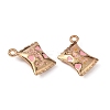 Alloy Enamel Pendants FIND-CJC0015-001D-2