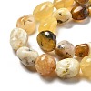 Natural Yellow Opal Beads Strands G-C179-F03-01-4