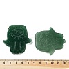 Natural Green Aventurine Cabochons G-G119-02B-3