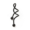 316 Stainless Steel Spiral Barbell LS-AJEW-G042-02EB-4