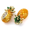 Alloy Enamel With Rhinestone Pendants PALLOY-S032-02A-2