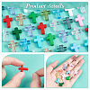 DIY Cross Beads Jewelry Making Finding Kit DIY-PH0021-24-4