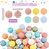 50Pcs Food Grade Silicone Focal Beads SIL-NB0001-52B-2