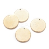 Ion Plating(IP) 304 Stainless Steel Pendants EJEW-L238-01A-G-1