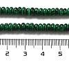 Synthetic Malachite Beads Strands G-K343-C15-01-5