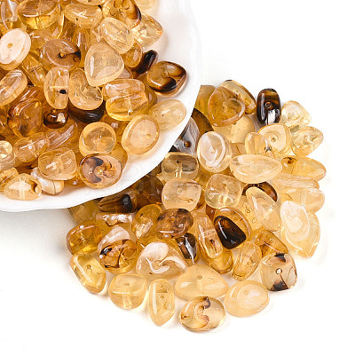 Transparent Acrylic Beads TACR-T028-39E-1