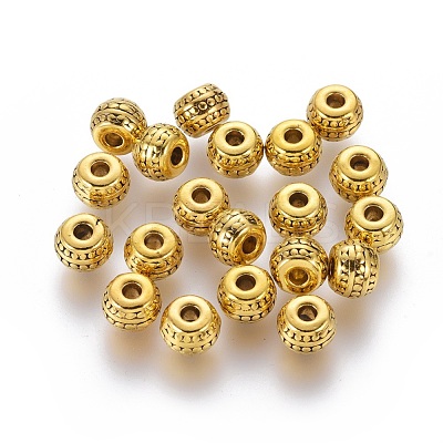 Tibetan Style Alloy Spacer Beads GLF0883Y-NF-1