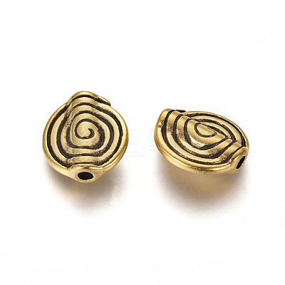 Tibetan Style Alloy Beads GLF0479Y-1