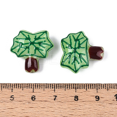 Handmade Lampwork Enamel Beads LAMP-T023-21C-1