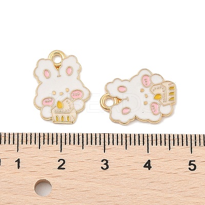 Animal Forest Theme Zinc Alloy Enamel Pendants FIND-Z065-01B-1