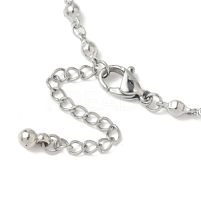 304 Stainless Steel Bar Link Chains Bracelet Making AJEW-JB01350-02-1
