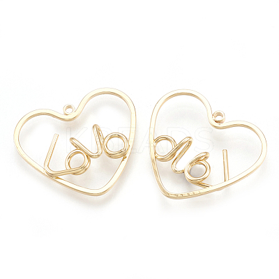 Brass Pendants KK-S348-021-1