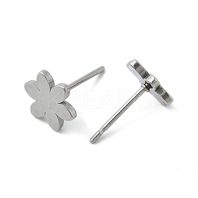 Tarnish Resistant Unisex 304 Stainless Steel Stud Earrings EJEW-E254-08P-1