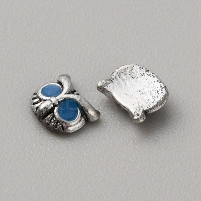 Tibetan Style Alloy Cabochons MRMJ-WH0075-97K-1