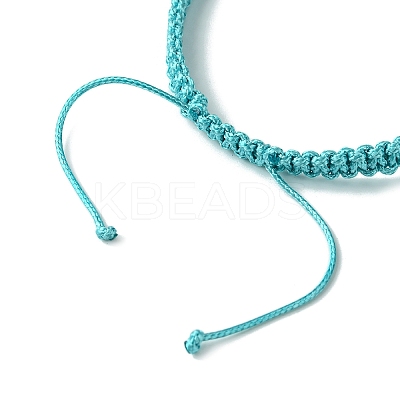 Ocean Theme Starfish Tortoise Synthetic Turquoise Beaded Anklets for Women AJEW-AN00554-02-1