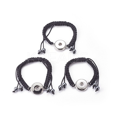 Trendy Snap Bracelet Making BJEW-S074-1