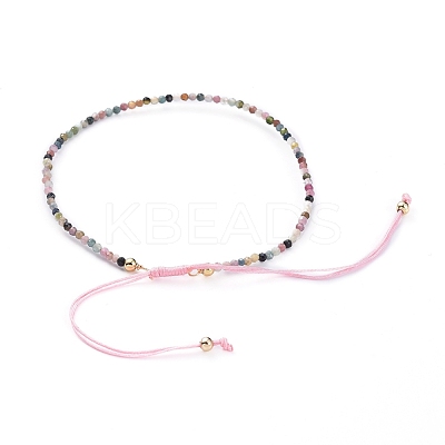 Braided Bead Bracelets BJEW-JB04917-05-1