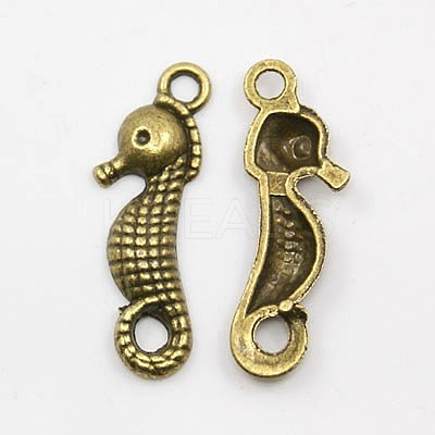Tibetan Style Alloy Pendants TIBEP-A100663-AB-LF-1