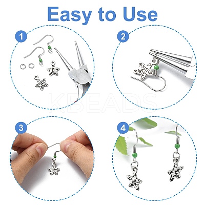 50Pcs 304 Stainless Steel Earring Hooks STAS-YW0001-81-1