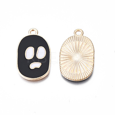 Alloy Enamel Pendants ENAM-S130-21D-1