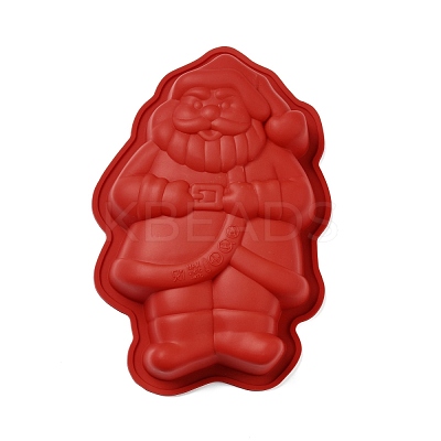 DIY Christmas Santa Claus Food Grade Silicone Molds DIY-G052-A02-1