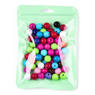 Macaron Color Plastic Yin-yang Resealable Bags OPP-N001-01B-06-1
