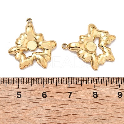 Ion Plating(IP) 304 Stainless Steel Pendants STAS-G347-01G-1