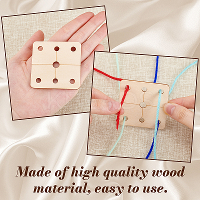24Pcs Wood Tool for Knitting Loom Accessories TOOL-GA0001-90B-01-1