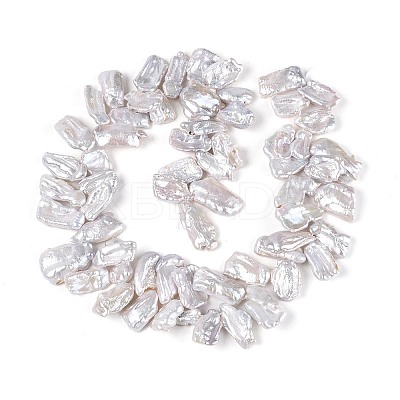 Natural Baroque Keshi Pearl Beads LS-PEAR-S022-04B-1