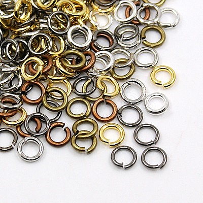 Iron Open Jump Rings JR10MM-M1-1
