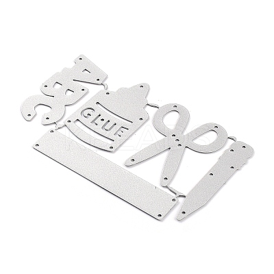 Study Supplies Carbon Steel Cutting Dies Stencils LS-DIY-P076-50-1