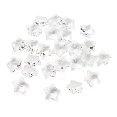 Transparent Glass Pendants X-GLAA-P037-04-16-1