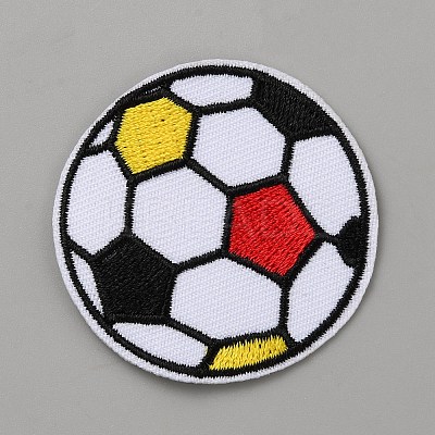 Computerized Embroidery Cloth Iron on/Sew on Patches DIY-WH0430-854A-1