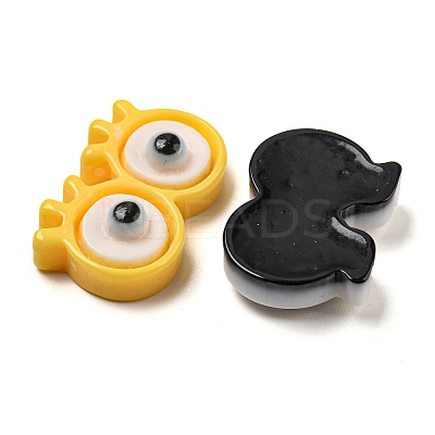 Opaque Resin Decoden Cabochons RESI-C046-01-1