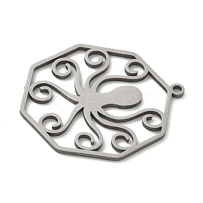 Ocean Theme 201 Stainless Steel Pendants STAS-G366-08P-02-1