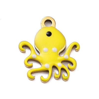 Ion Plating(IP) 201 Stainless Steel Charms STAS-A101-01B-01G-1