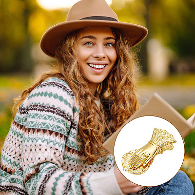 Alloy Bookmark Clips AJEW-WH0528-11A-1