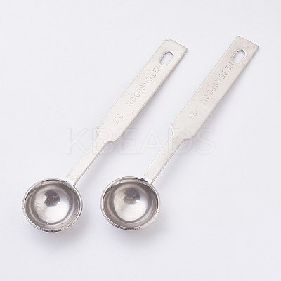 Stainless Steel Wax Seal Spoon X-DIY-WH0056-02-1